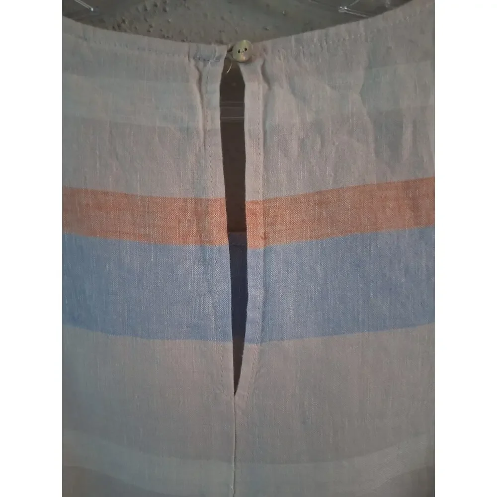 Cynthia Rowley Sleeveless Linen Dress Beach Resortwear Vacation - Picture 5 of 7